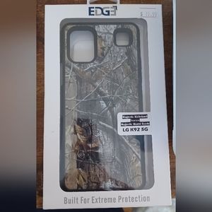 Edge LG K92 5G Camo Magnetic Kickstand Series phone case magnetic mount ready